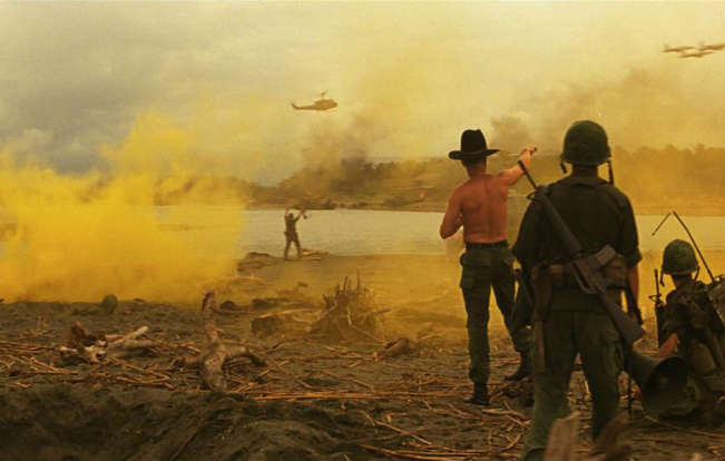 Una scena di Apocalypse Now