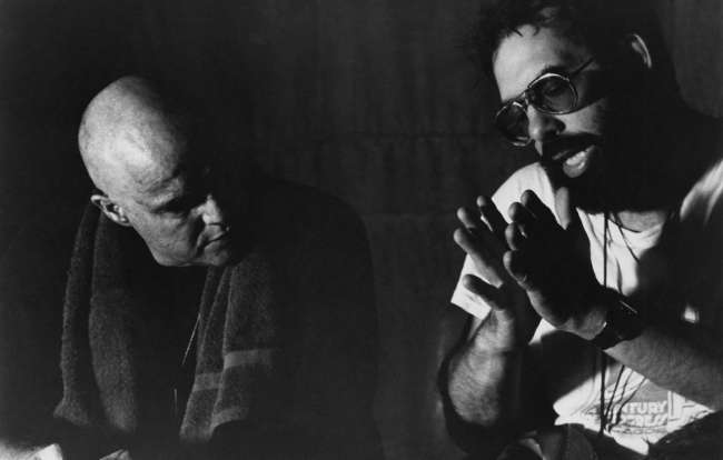Marlon Brando e Francis Ford Coppola