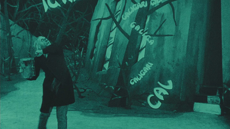 Una scena tratta da Il gabinetto del dottor Caligari