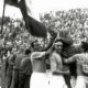 Festeggiamenti della nazionale di calcio italiana al mondiale 1934