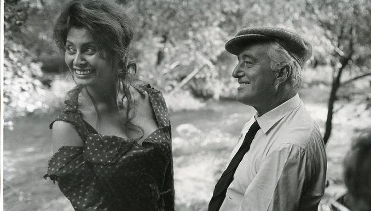 Sophia Loren e Vittorio De Sica